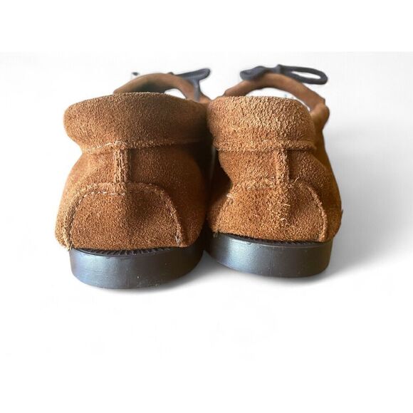 Minnetonka Women’s Moccasins Thunderbird Beaded Suede Size 6.5 New Without Box - Picture 4 of 8